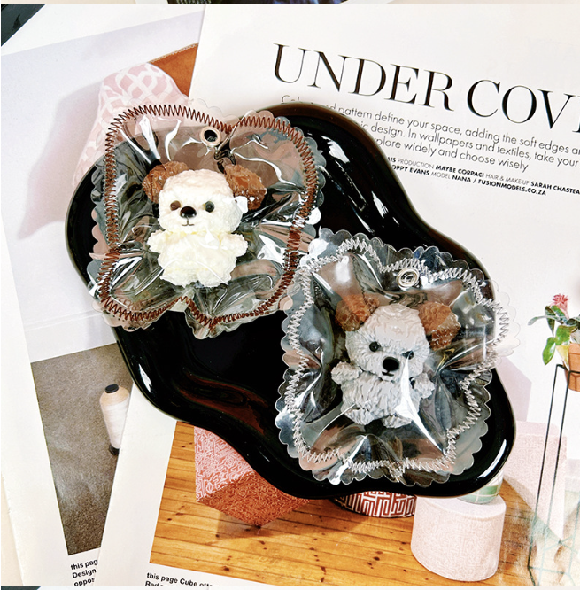 Dog squishy product display